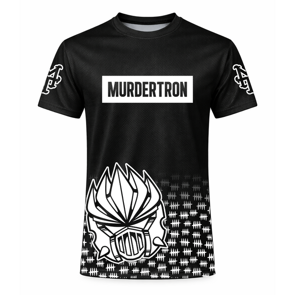 MURDERTRON TALL TECH TEE (BLACK)