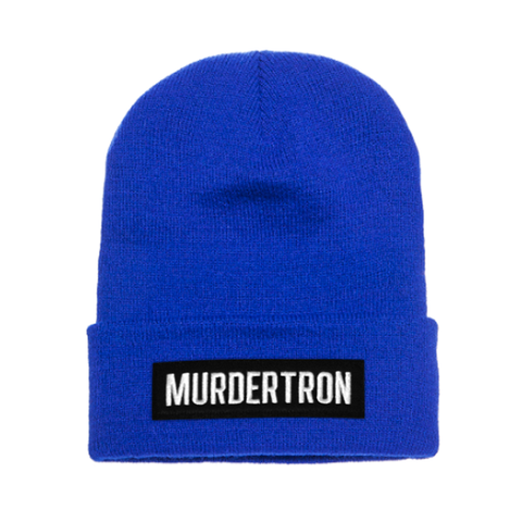 BRICK CUFF BEANIE - BLUE