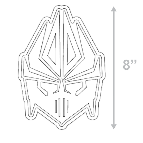 FACE LOGO - WHITE